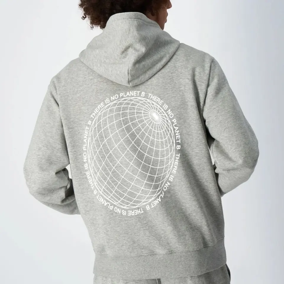Eco Future Crewneck Hoodie Gri