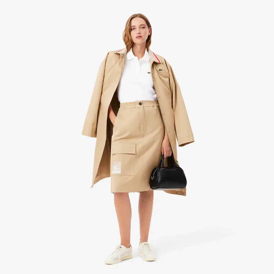 Classic Fit L1212 Kadın Polo Beyaz