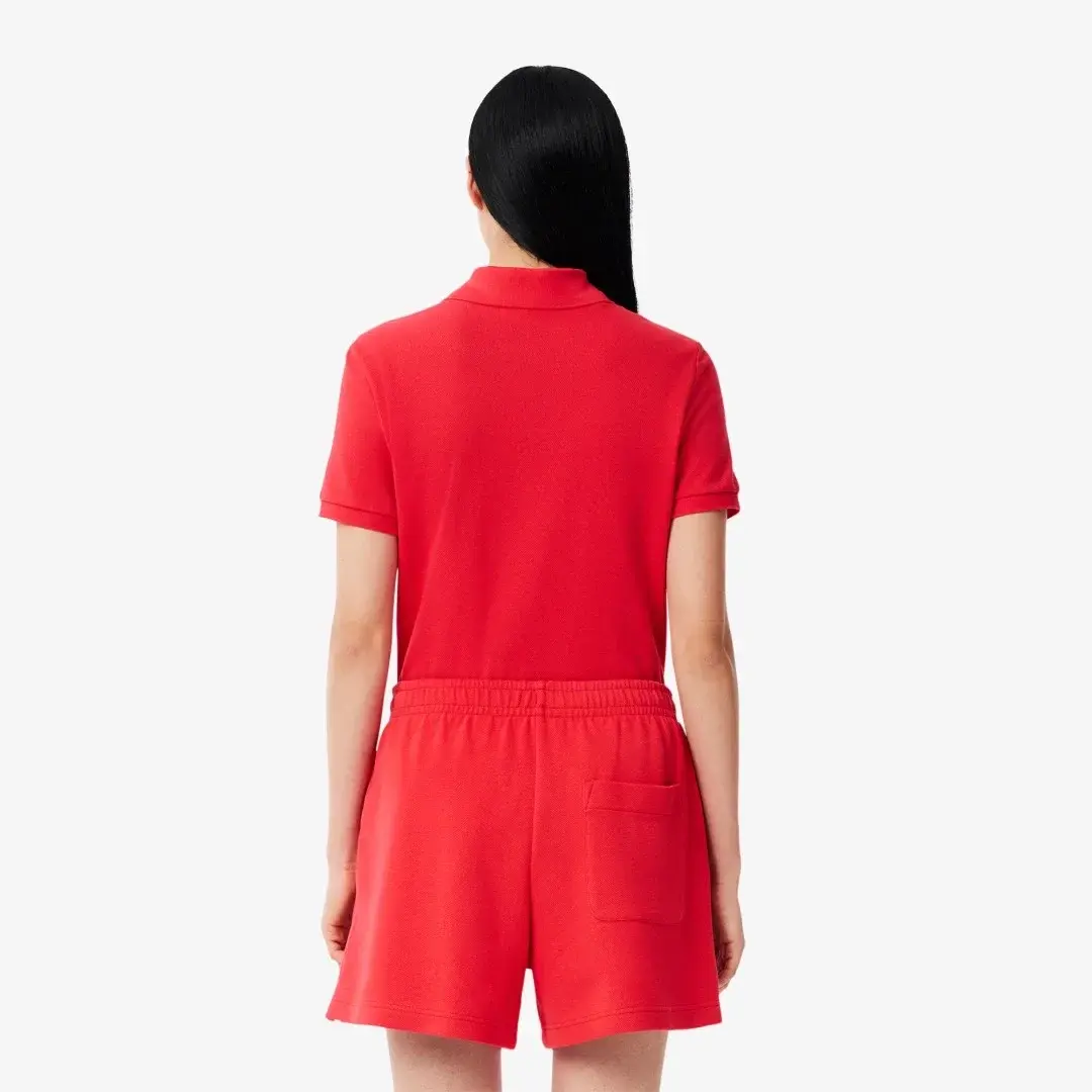 Classic Fit L1212 Kadın Polo Kırmızı