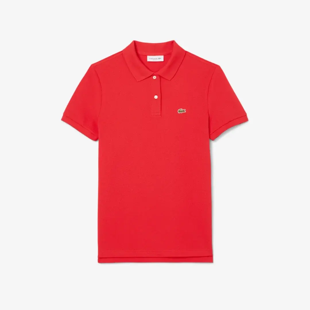 Classic Fit L1212 Kadın Polo Kırmızı