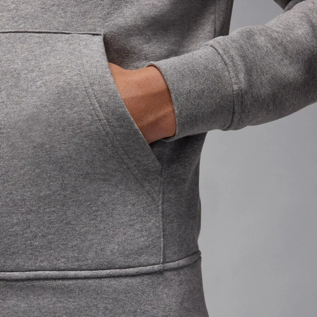 Jordan Brooklyn Fleece Hoodie Gri