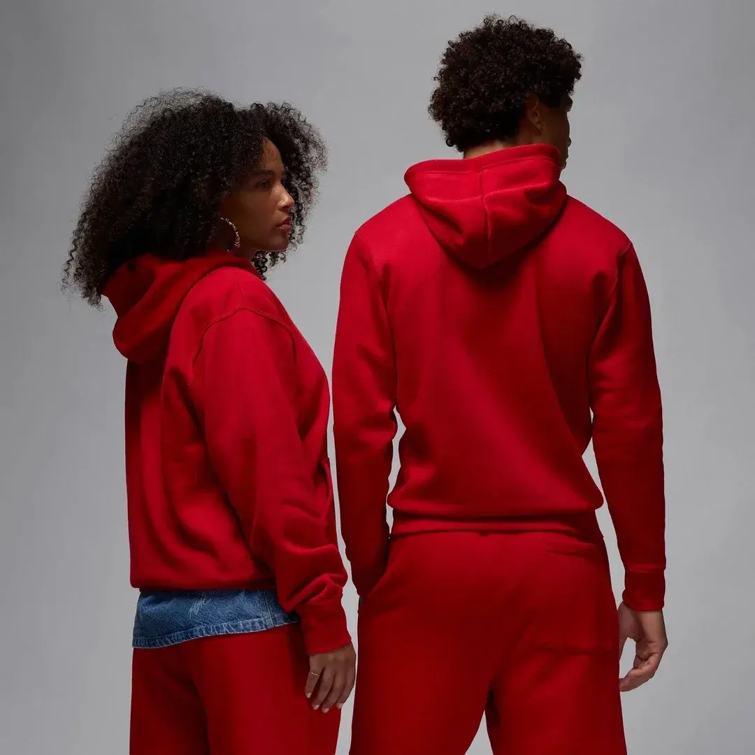 Jordan Brooklyn Fleece Hoodie Kırmızı