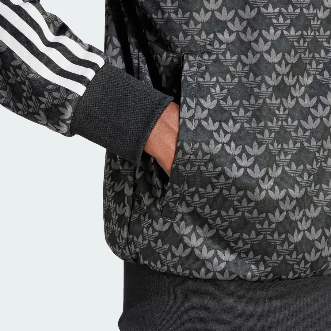 FireBird Classic Mono Fermuarlı Üst Siyah