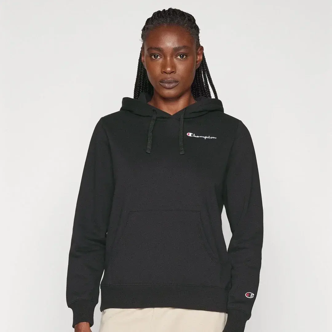 Eco Organic Cotton Kadın Hoodie Siyah