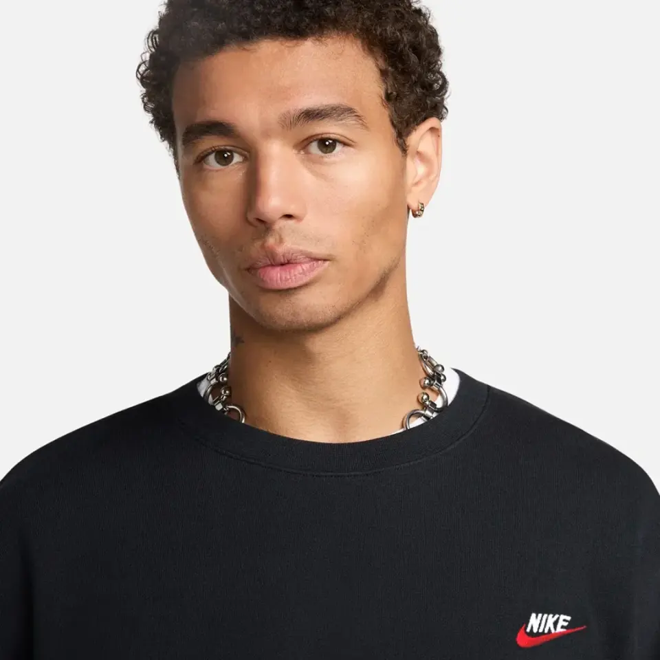 Foundation Club Fleece Sweatshirt Siyah