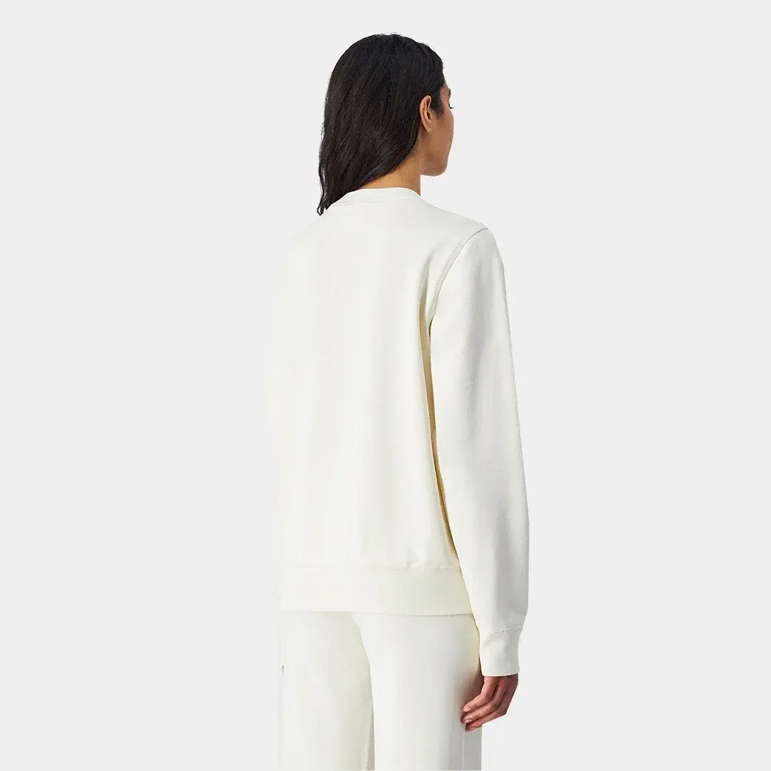 Powerblend Fleece Crew Kadın Sweatshirt Beyaz