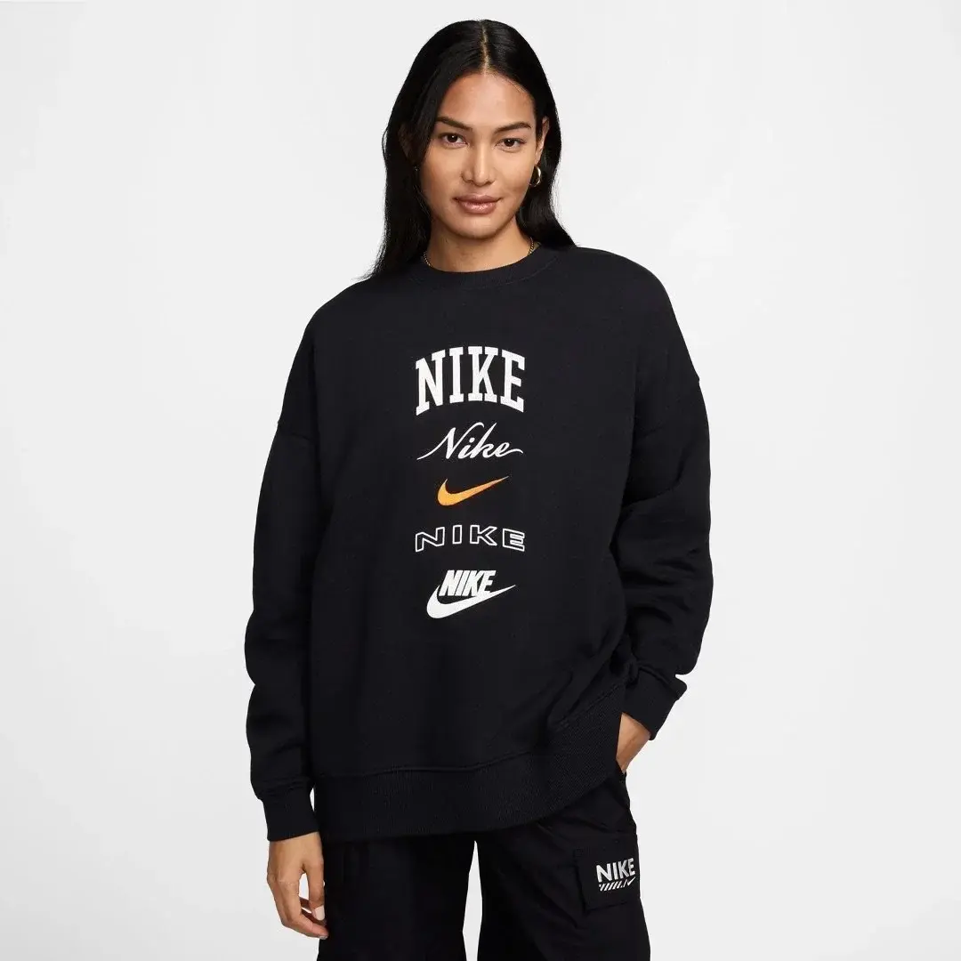 Club Kadın Sweatshirt Siyah