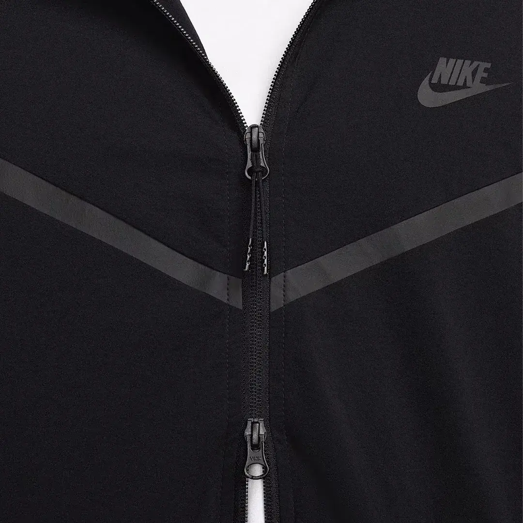 Tech Woven Ceket Siyah