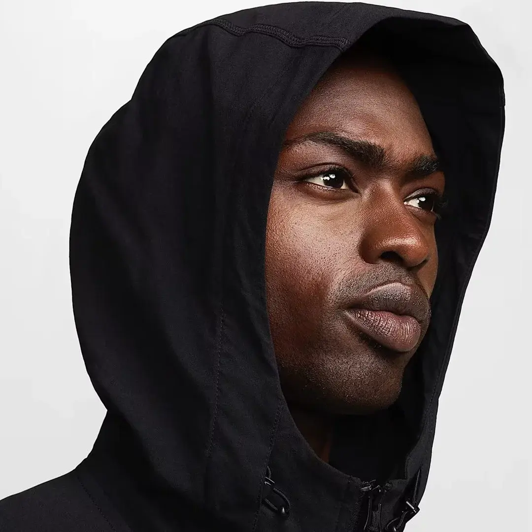 Tech Woven Ceket Siyah