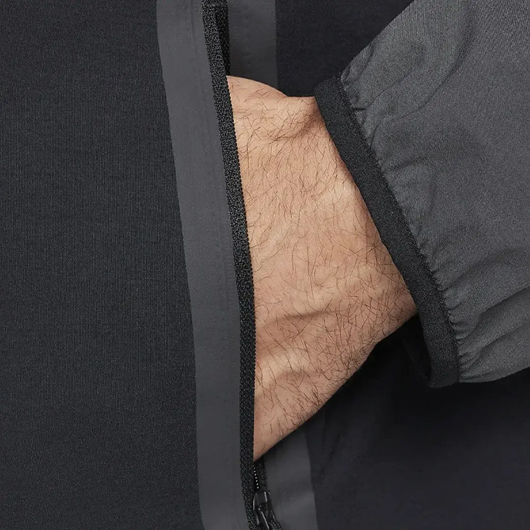 Tech Woven Ceket Black/Anthracite/Green