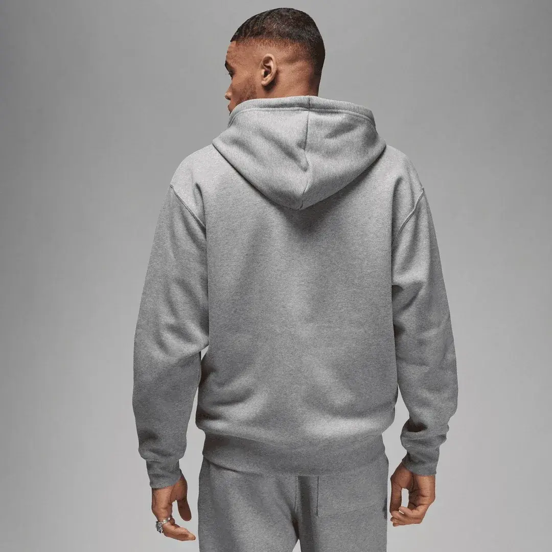 Essentials Tam Boy Fermuarlı Fleece Takım Gri