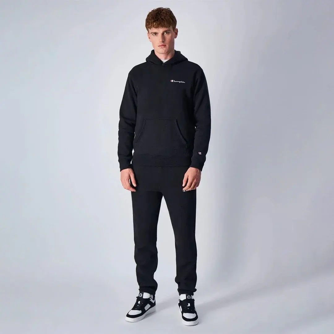 Eco Organic Cotton Hoodie Siyah