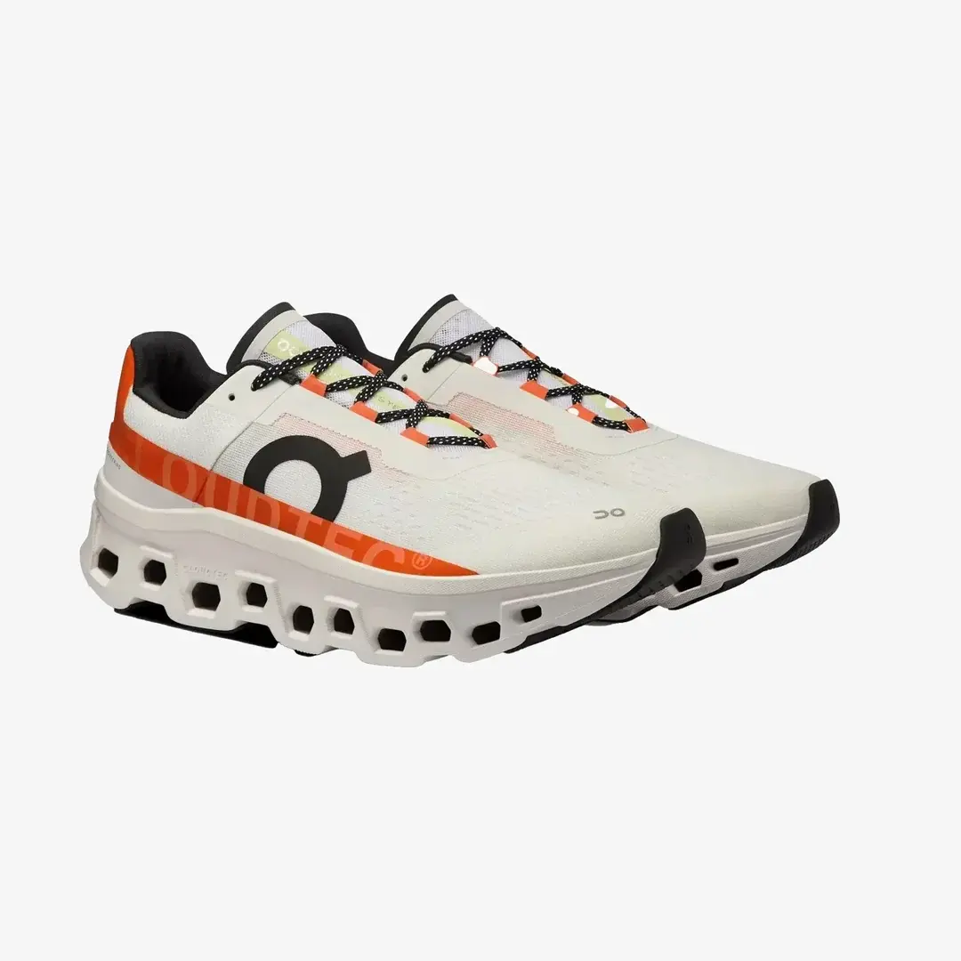 Cloudmonster Koşu Ayakkabısı Undyed White Flame Orange