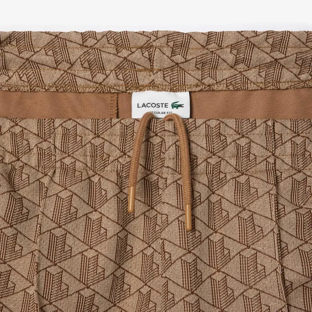 Monogram Eşofman Altı Kahverengi