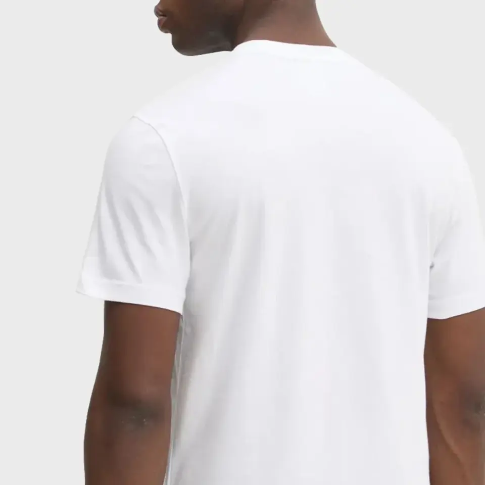 Ny Chest Box Logo T-shirt Beyaz