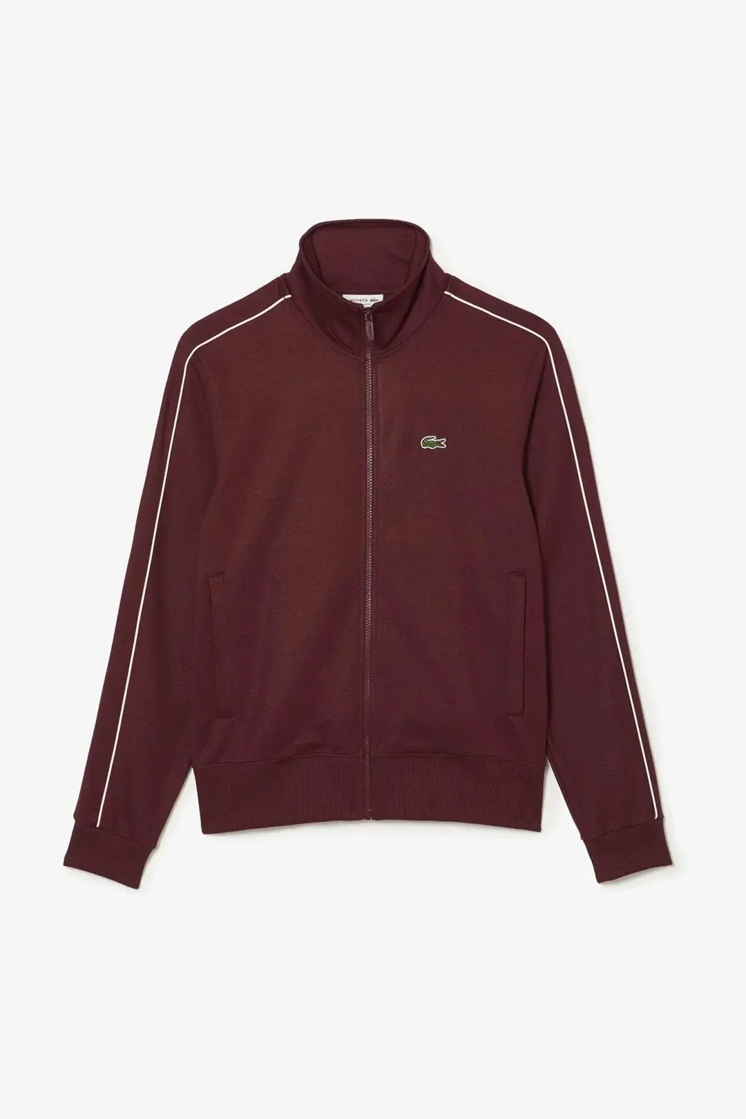 Regular Fit Fermuarlı Sweatshirt Kırmızı