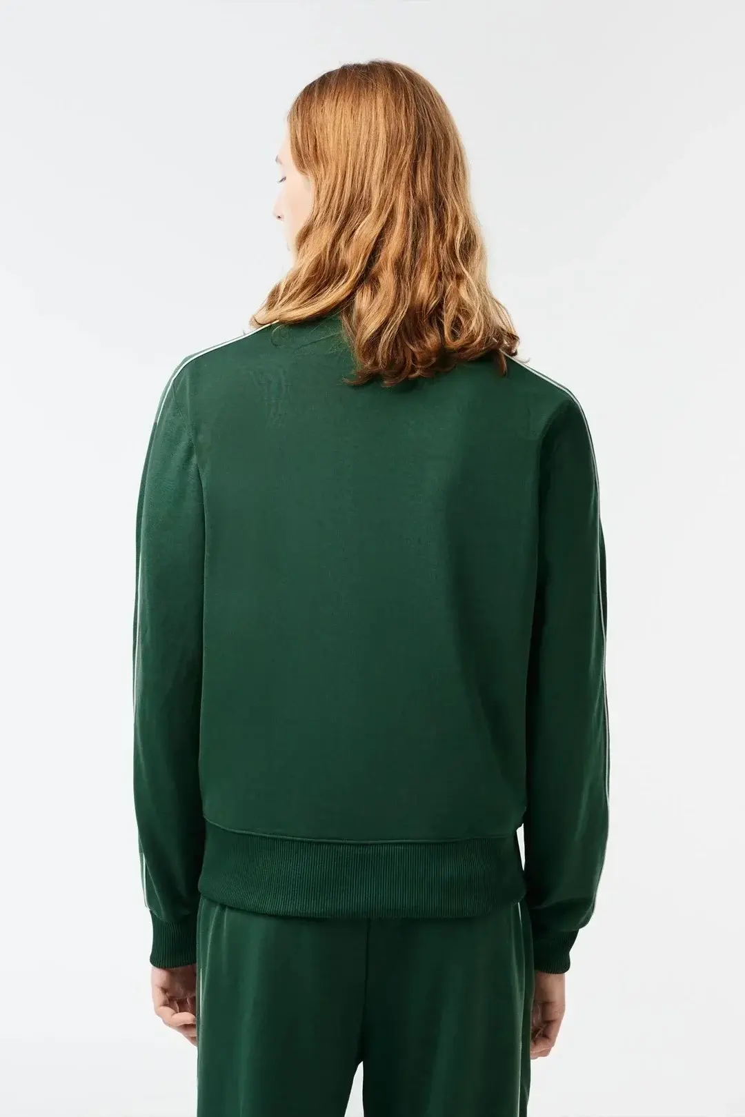 Regular Fit Fermuarlı Sweatshirt Yeşil