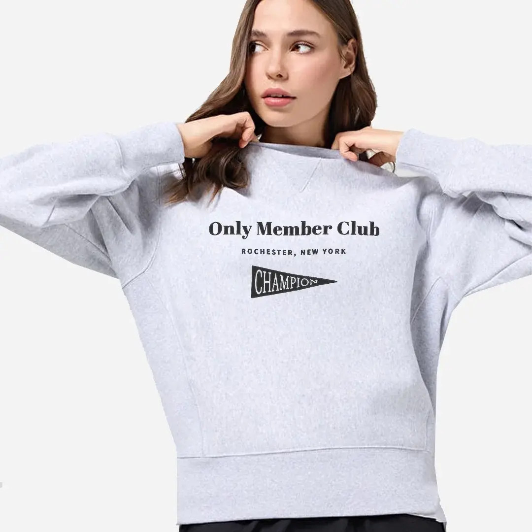Only Members Club Kadın Sweatshirt Gri