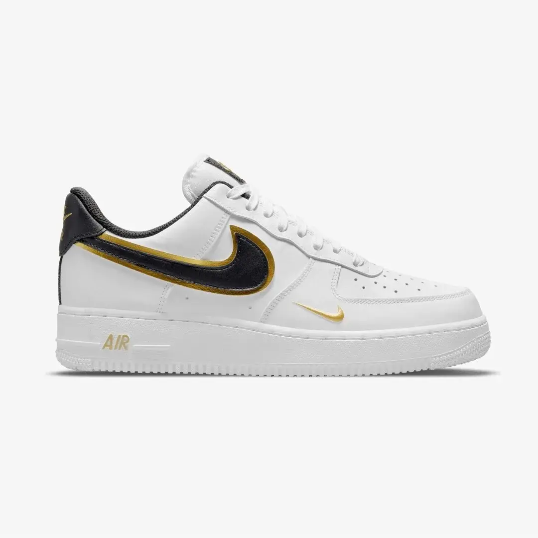 Air Force 1 Low - White/Black/Gold