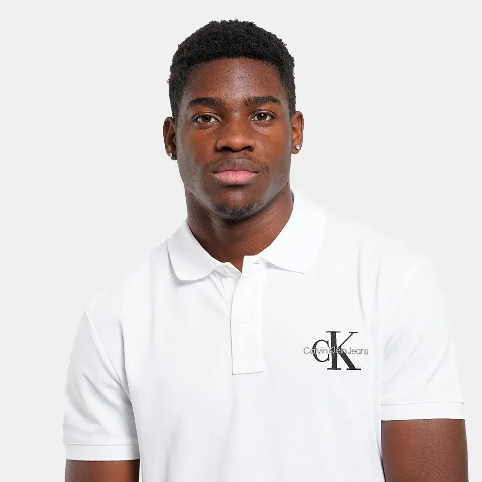 Monologo Polo T-Shirt Beyaz