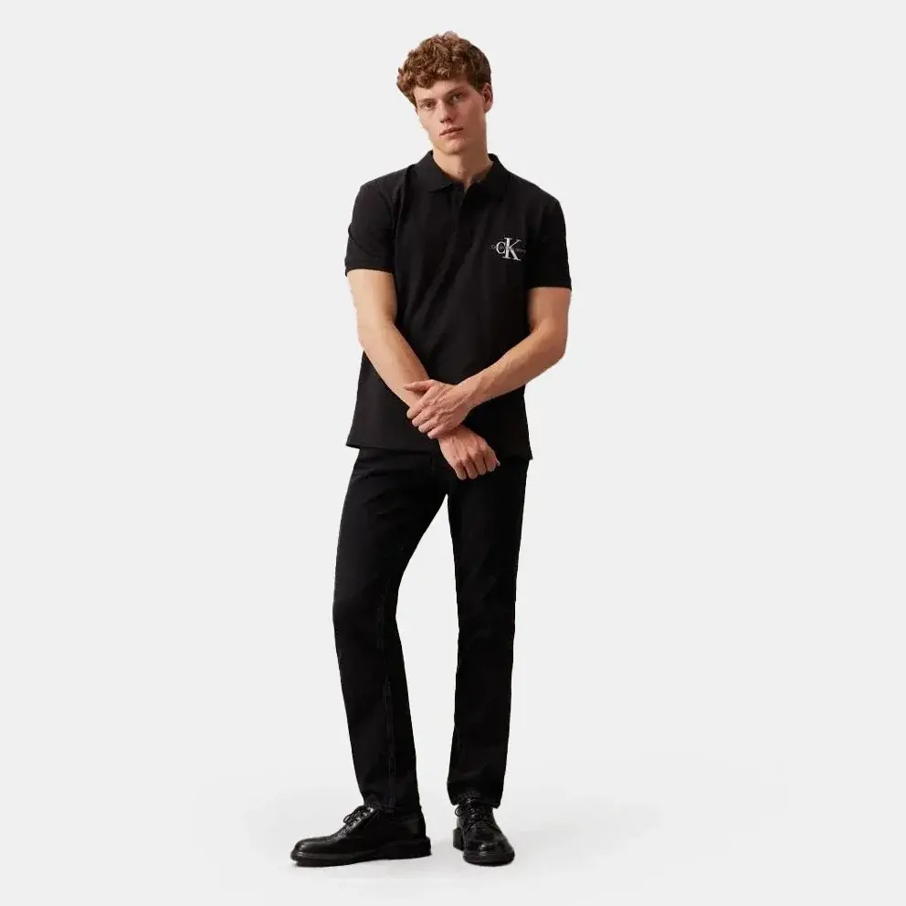 Monologo Polo T-Shirt Siyah