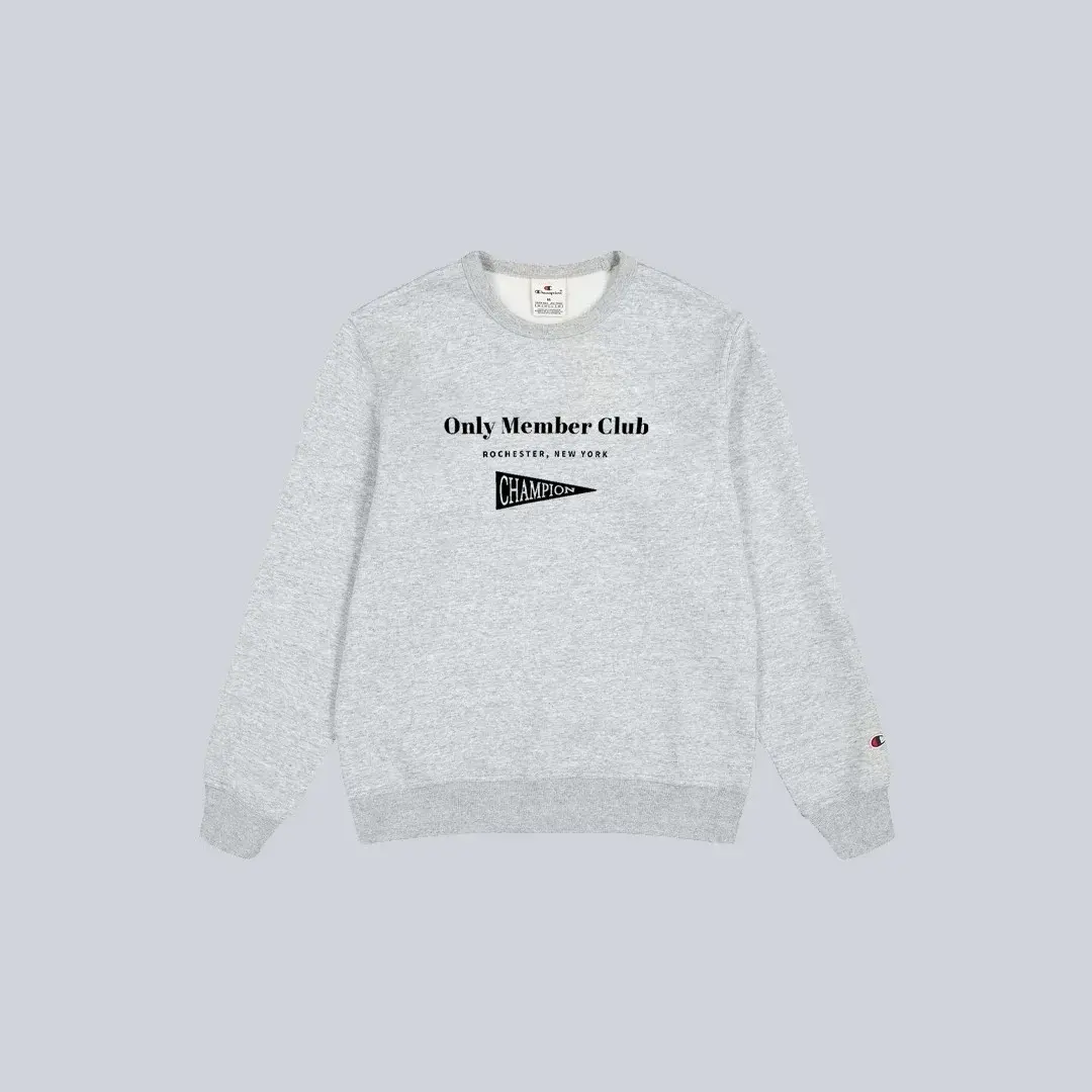 Only Members Club Sweatshirt Gri
