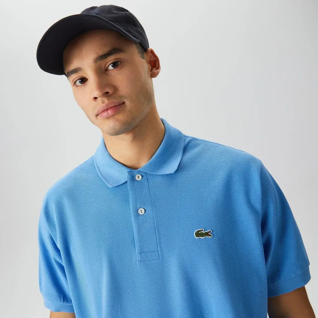 Classic Fit L1212 Polo Açık Mavi