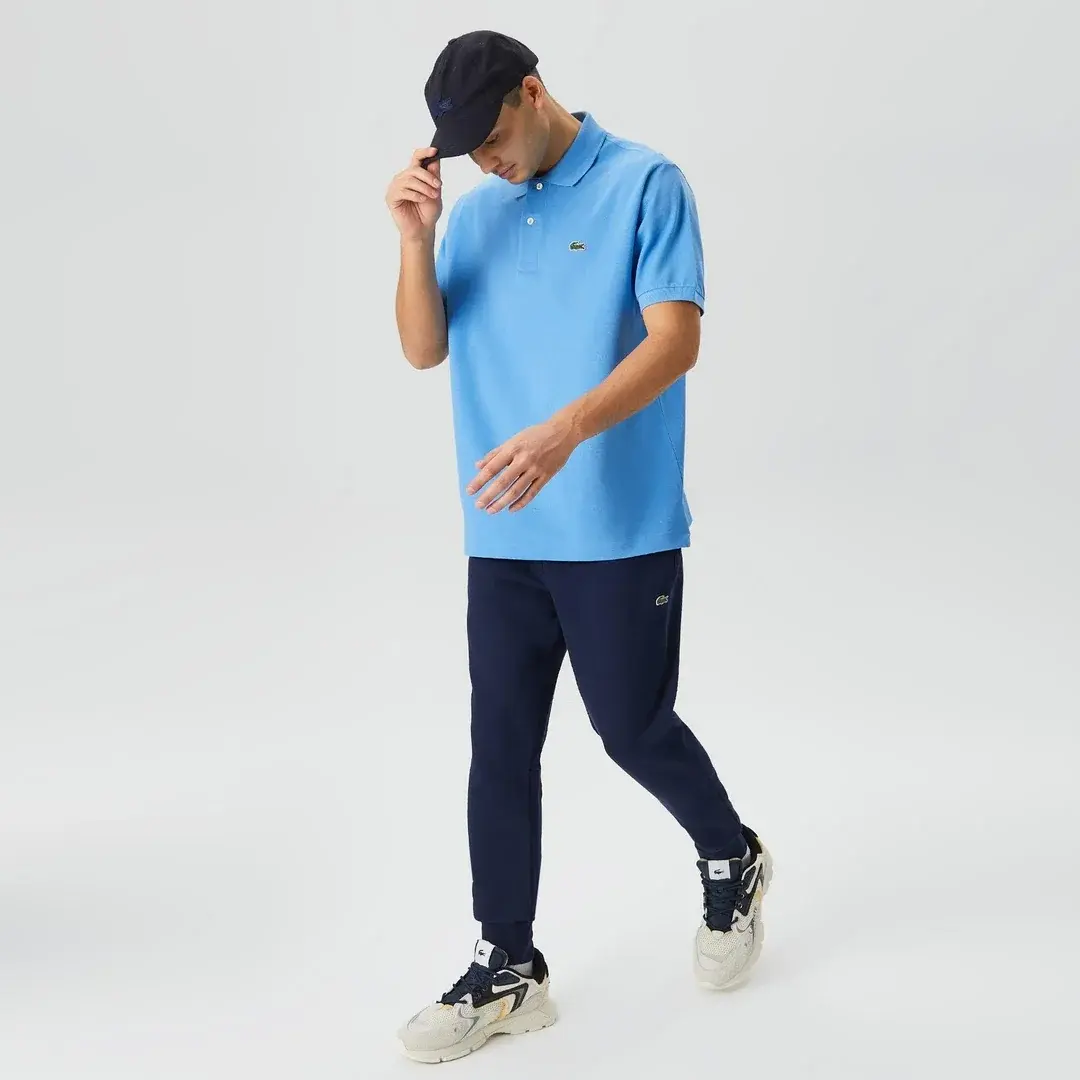 Classic Fit L1212 Polo Açık Mavi