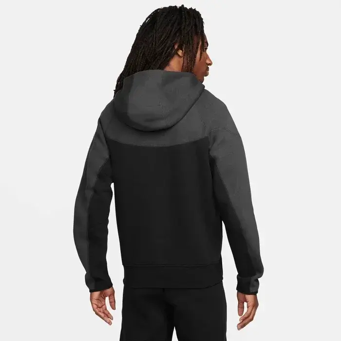Sportswear Tech Fleece Windrunner Eşofman Üstü Siyah/Dark Smoke Grey/Light Crimson