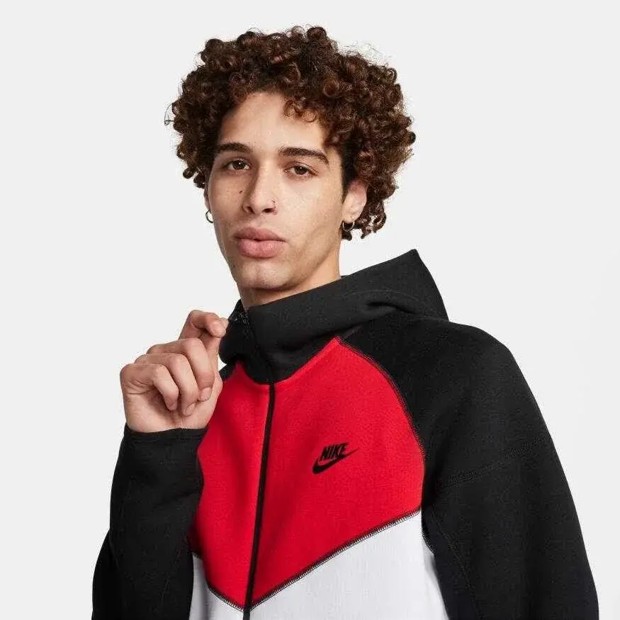 Sportswear Tech Fleece Windrunner Eşofman Üstü White/Red/Black