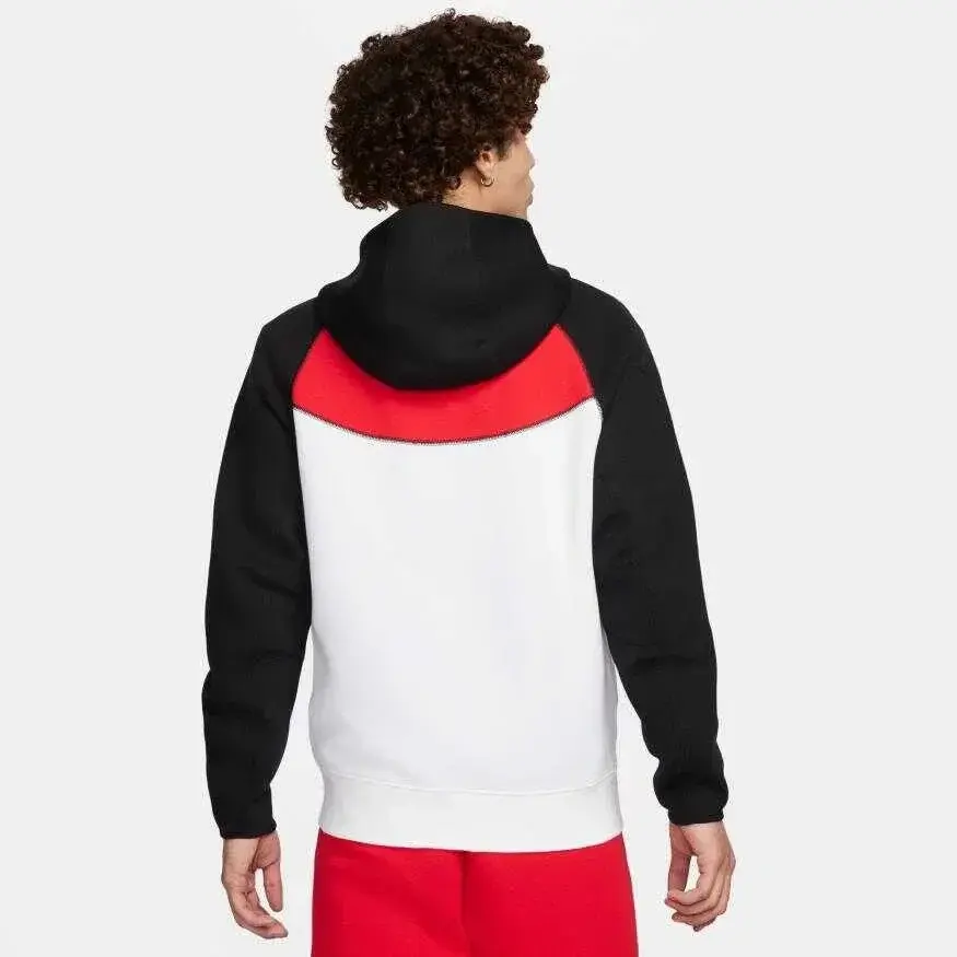 Sportswear Tech Fleece Windrunner Eşofman Üstü White/Red/Black