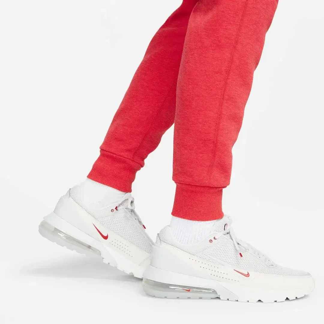 Tech Fleece Joggers White/Red/Black
