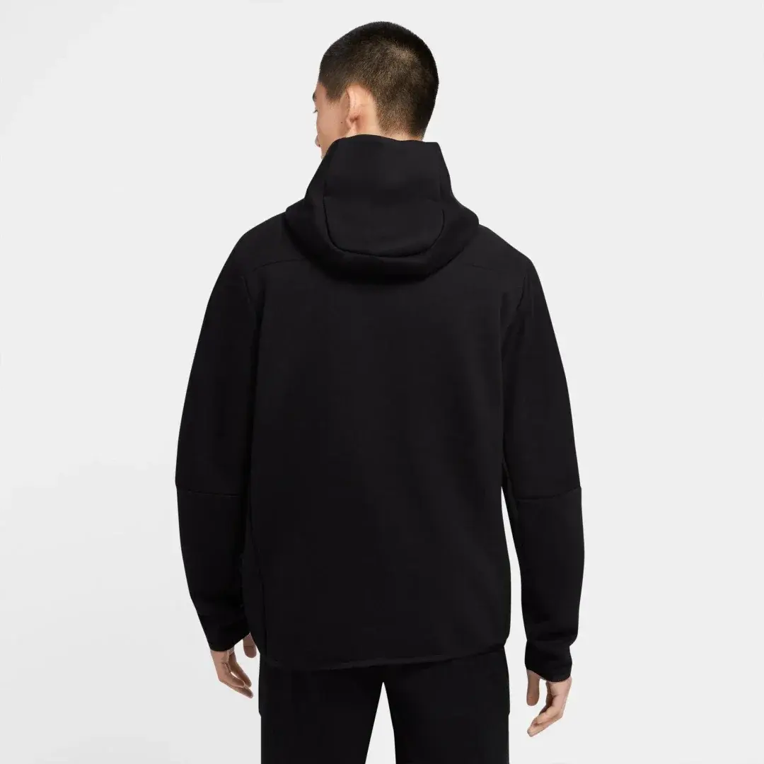 Tech Fleece Full Zip Hoodie Siyah