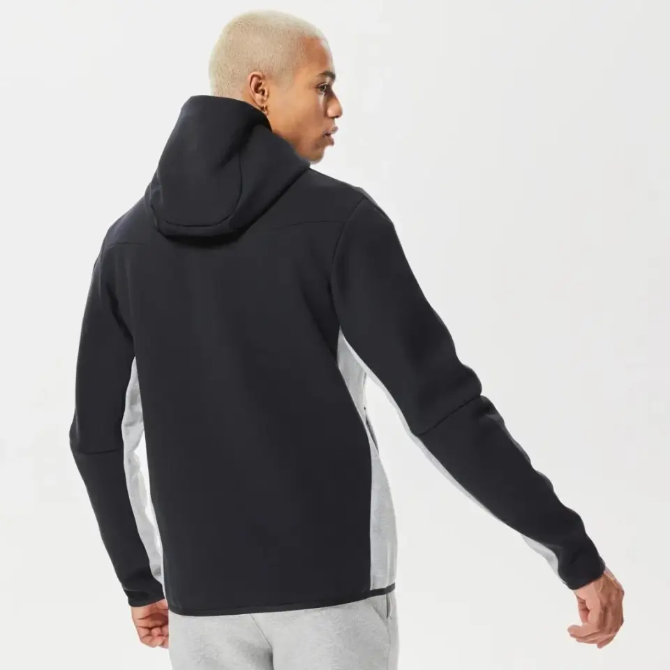 Tech Fleece Full Zip Hoodie Dark Grey Heather/Black/White
