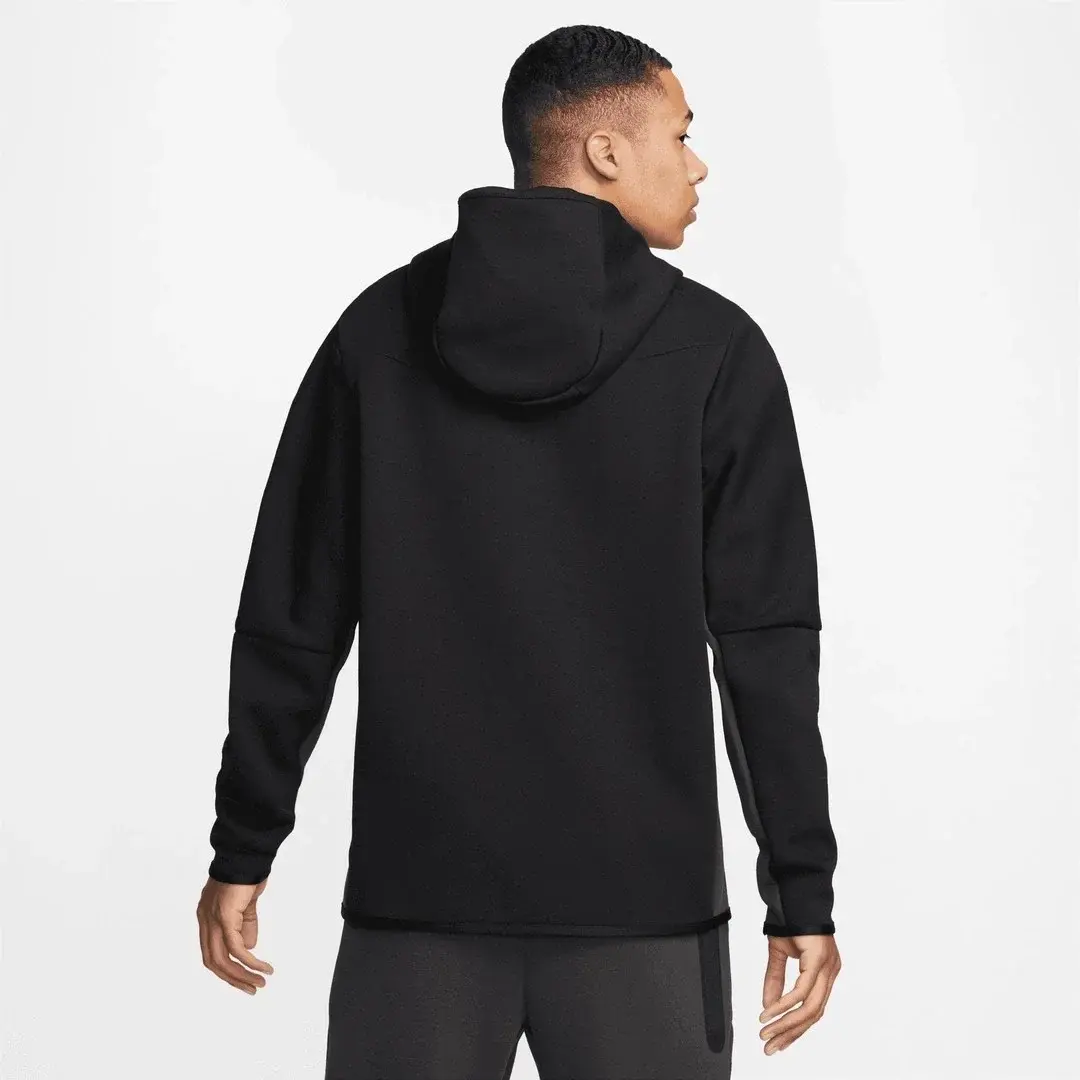 Tech Fleece Full Zip Hoodie Dark Smoke Grey/Black/Metallic Gold
