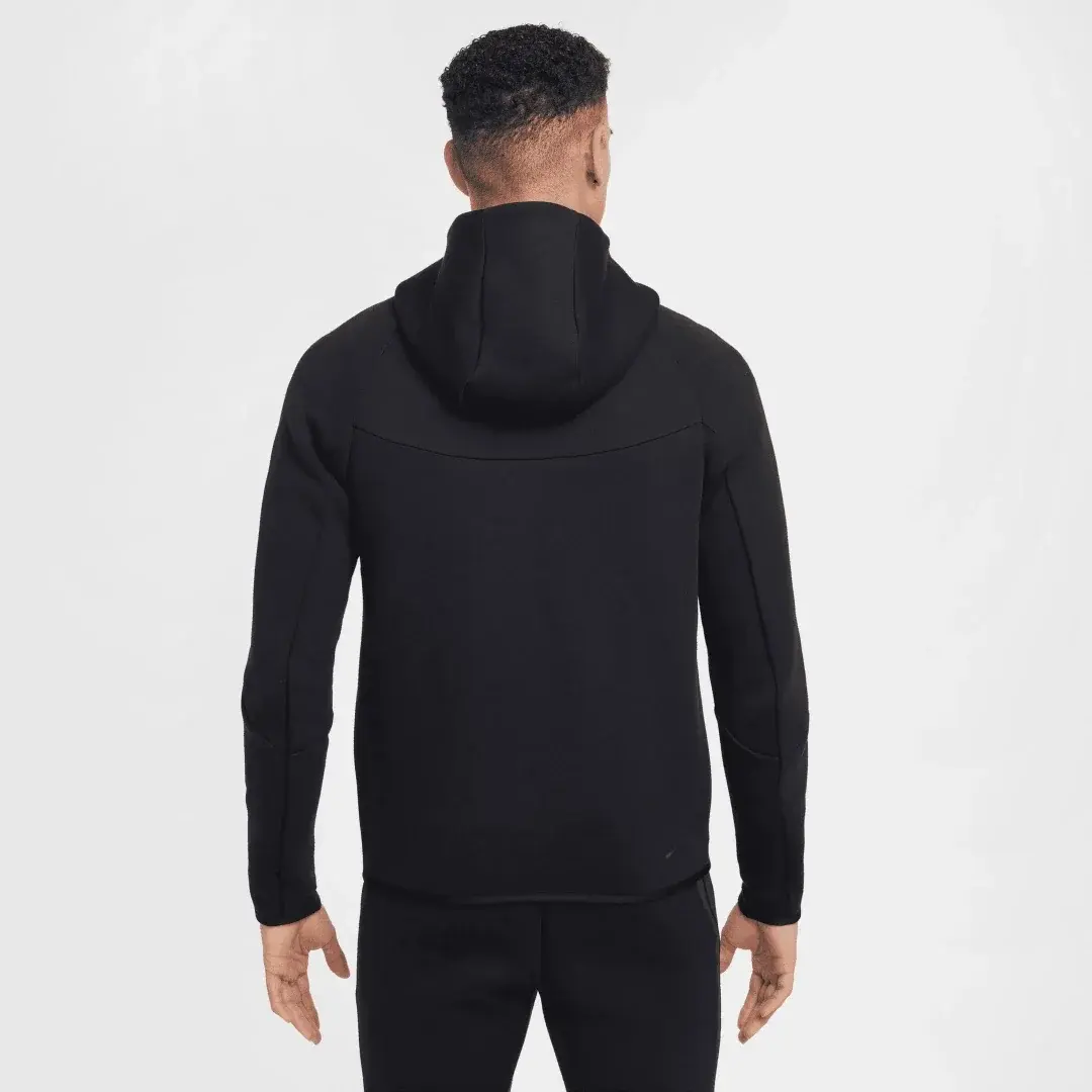 Tech Full-Zip Windrunner Hoodie Siyah