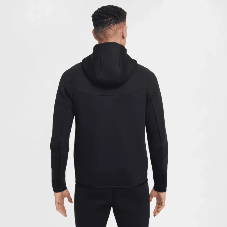 Tech Full-Zip Windrunner Hoodie Siyah