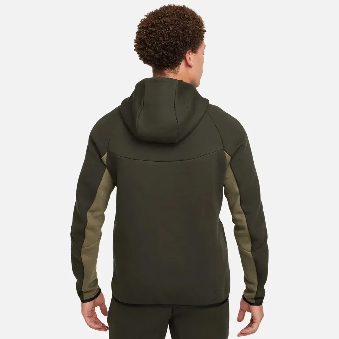 Tech Full-Zip Windrunner Hoodie Sequoia/Medium Olive/Black