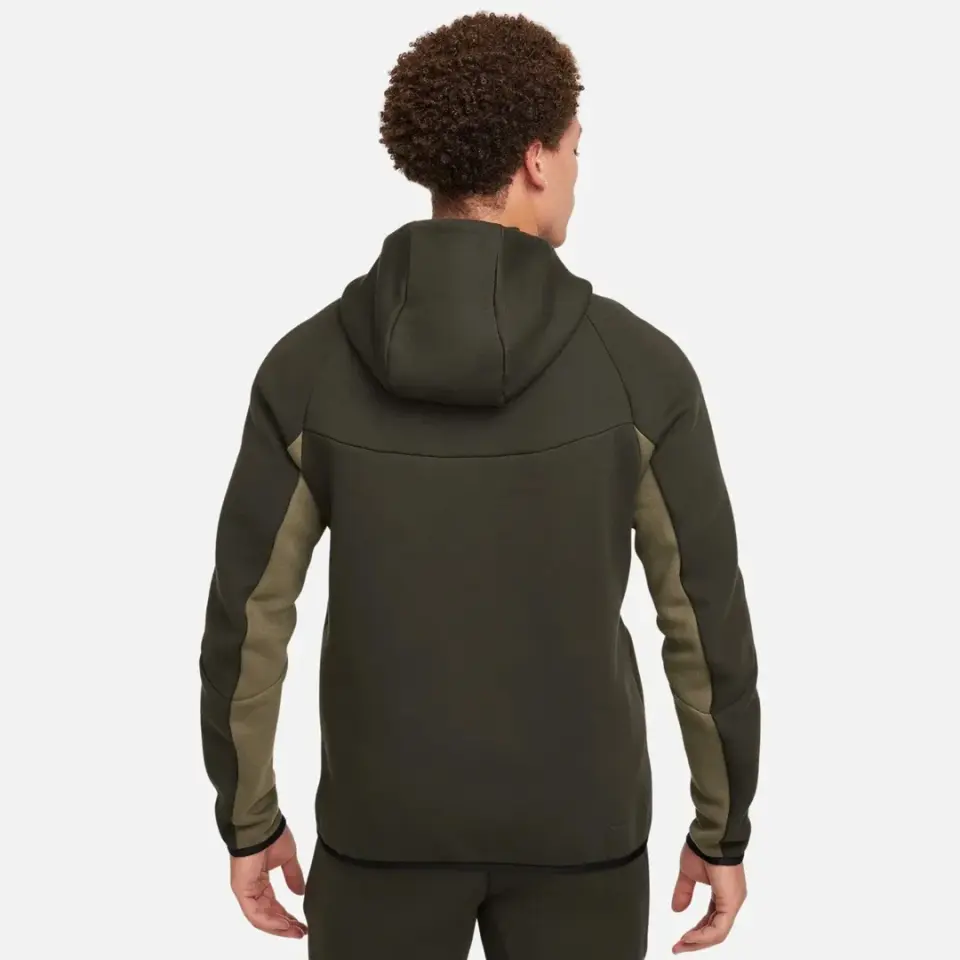 Tech Full-Zip Windrunner Hoodie Sequoia/Medium Olive/Black