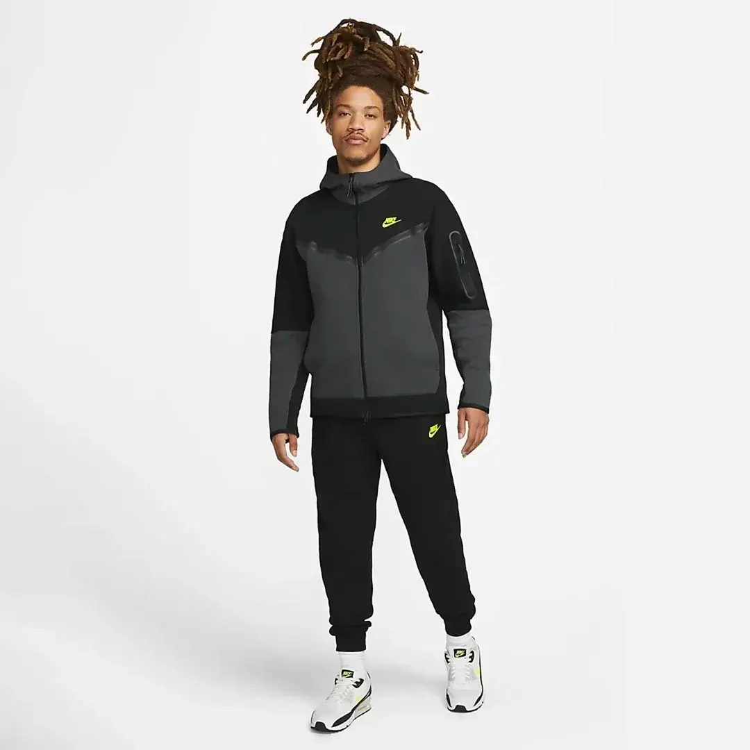 Tech Fleece Joggers Siyah/Volt