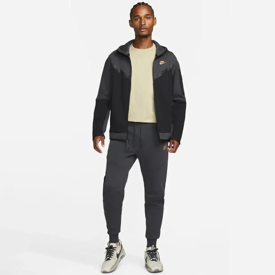 Tech Fleece Joggers Siyah / Antrasit / Gold