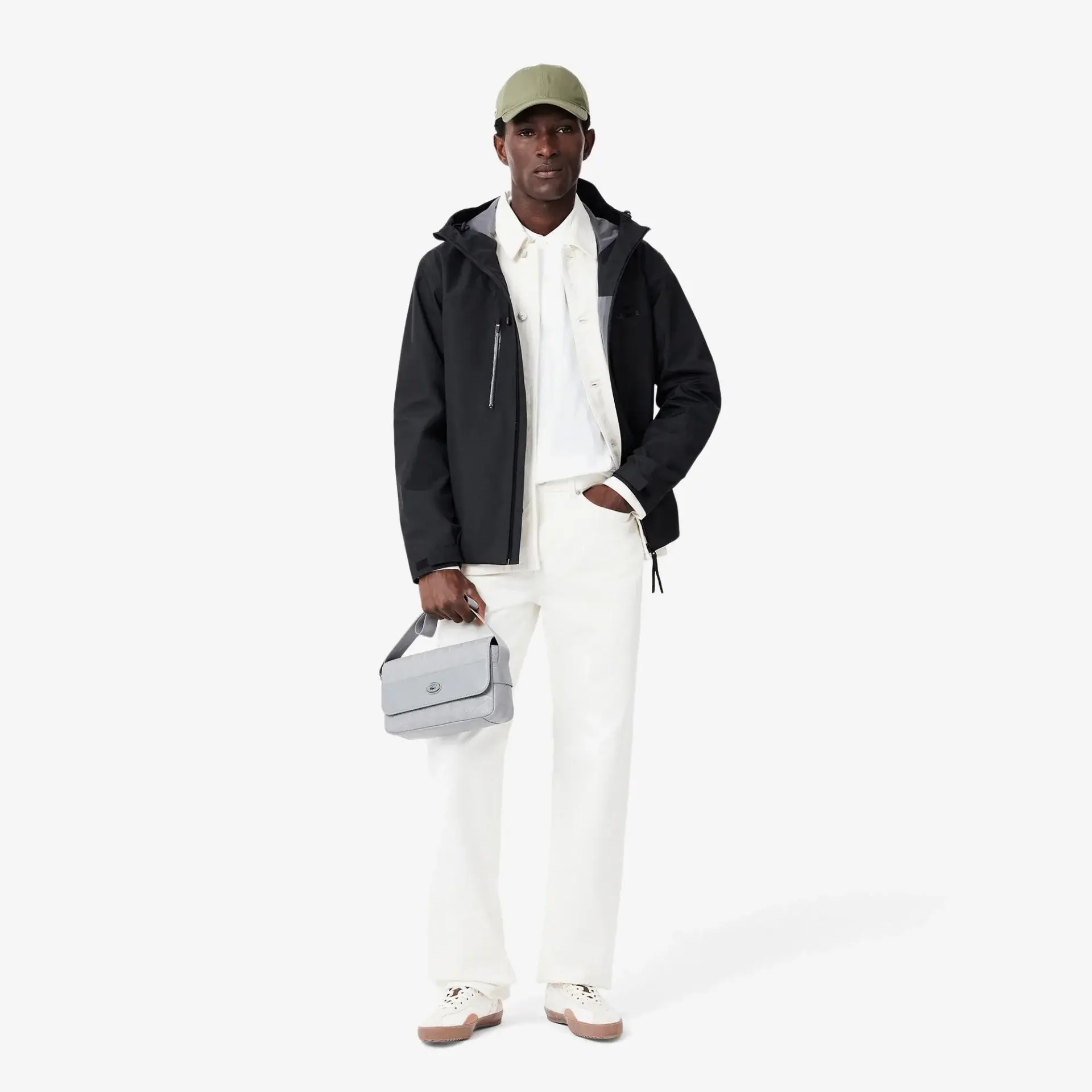 L.12.12 Classic Fit Uzun Kollu Beyaz Polo