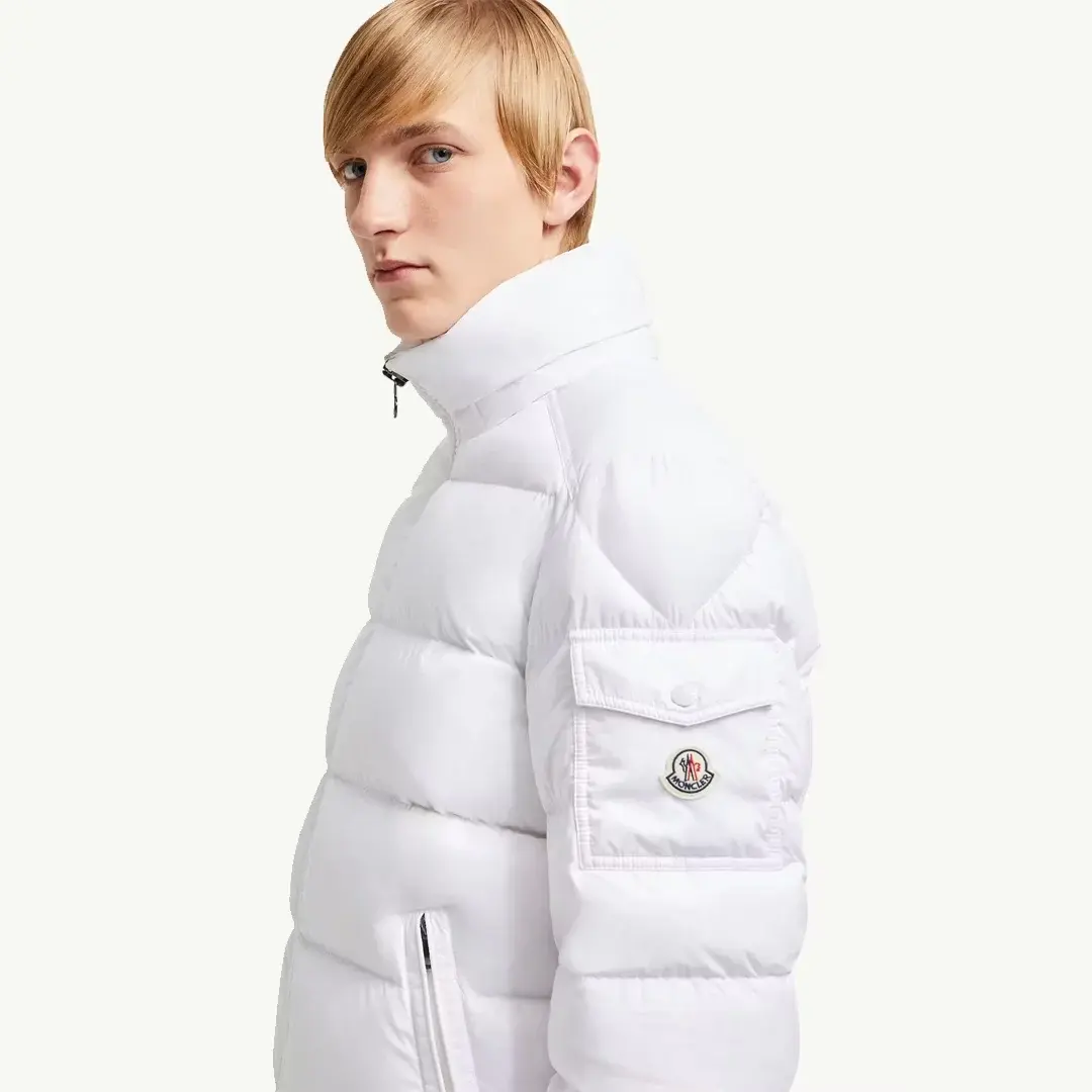 Maya Hooded Short Down Beyaz Mont