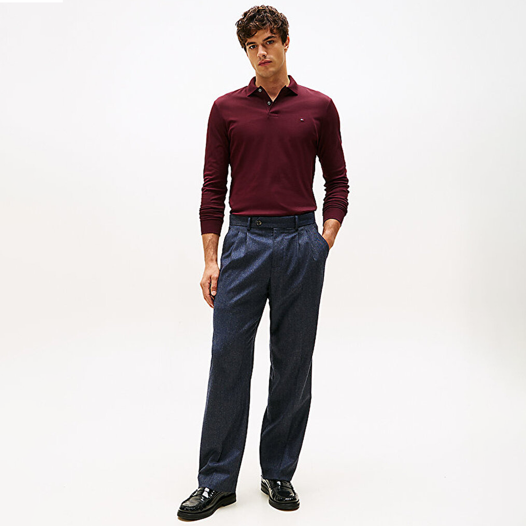 Liquid Cotton Polo T-Shirt Kırmızı