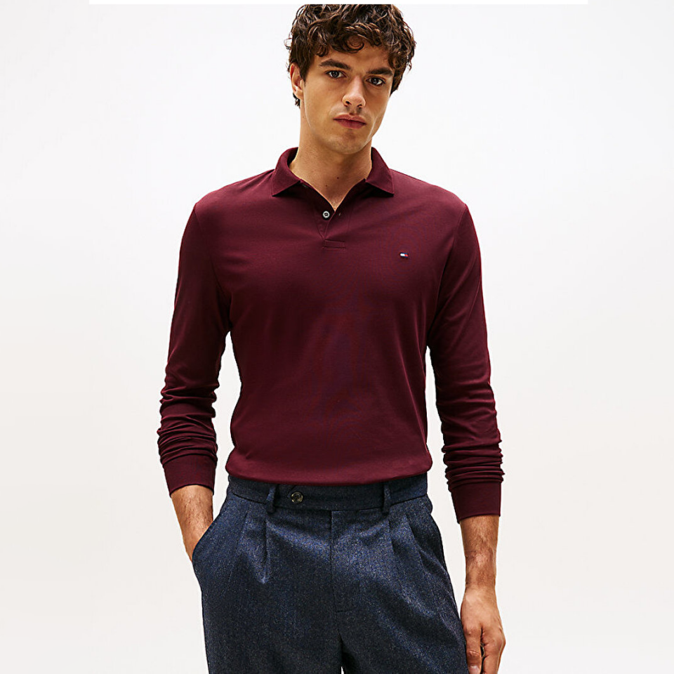 Liquid Cotton Polo T-Shirt Kırmızı