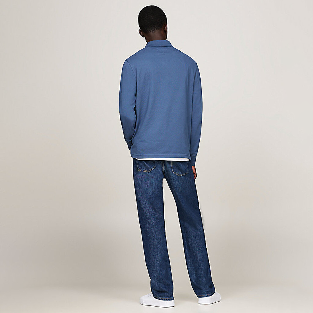 Liquid Cotton Polo T-Shirt Lacivert