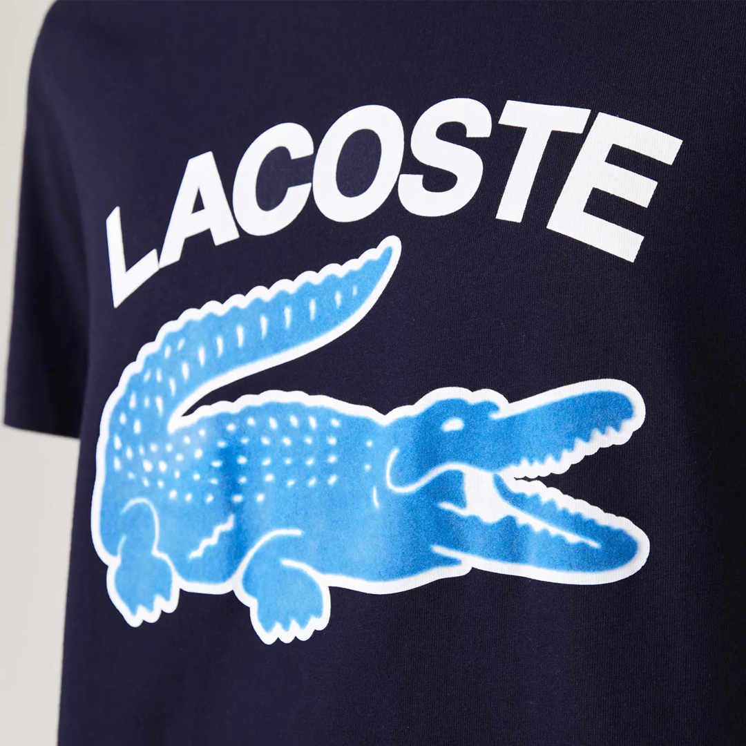 Lacoste Blue Croc Tişört