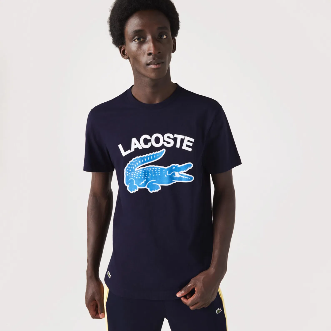 Lacoste Blue Croc Tişört